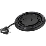 Unold 18715 bouilloire 1,5 L 1800 W Noir, Acier inoxydable Acier inoxydable/Noir, 1,5 L, 1800 W, Noir, Acier inoxydable, Plastique, Acier inoxydable, Indicateur de niveau d'eau, Sans fil