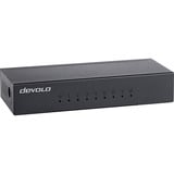 devolo Commutateur Ethernet 8 ports 7234, Switch Noir