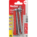 fischer Cheville à tige longue HybridPower 10x90 FUS K Rouge/gris