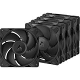ARCTIC P14 Pro PST ventilateurs de boîtier RGB  Noir, 5 pièces, 140 x 140 x 27 mm, PWM