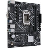 ASUS PRIME H610M-K D4 carte mère socket 1700 RAID, 2.5 Gb-LAN, Sound, µATX