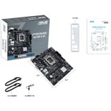 ASUS PRIME H610M-K D4 carte mère socket 1700 RAID, 2.5 Gb-LAN, Sound, µATX