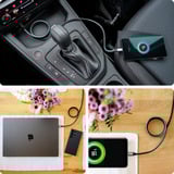 Ansmann Câble de charge USB Type-C magnétique Noir