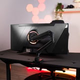 Arozzi Nova 34T2K165 34" Moniteur UltraWide gaming incurvé Noir, 2x DisplayPort, 2x HDMI, 165 Hz