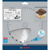 Bosch 2 608 837 708 lame de scie circulaire 19 cm 1 pièce(s) Bois, 19 cm, 3 cm, 1,1 mm, 7900 tr/min, 1,6 mm