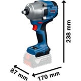 Bosch GDS 18V-780, 06019P4000, Visseuse à choc Bleu