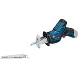 Bosch GSA 10,8 V-LI Professional Noir, Bleu, Scie sabre Bleu/Noir, 8 V-LI Professional, Noir, Bleu, 1,45 cm, 6,5 cm, 5 cm, Batterie, Lithium-Ion (Li-Ion)