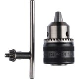 Bosch Mandrins à clé, Chuck Métal, Noir, Acier inoxydable