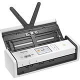 Brother ADS-1800W Scanner ADF 1200 x 1200 DPI A4 Blanc, Scanner à feuilles Gris, 215,9 x 355,6 mm, 1200 x 1200 DPI, 20 ppm, Scanner ADF, Blanc, LCD