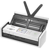 Brother ADS-1800W Scanner ADF 1200 x 1200 DPI A4 Blanc, Scanner à feuilles Gris, 215,9 x 355,6 mm, 1200 x 1200 DPI, 20 ppm, Scanner ADF, Blanc, LCD
