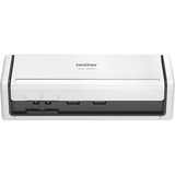 Brother ADS-1800W - Scanner sans fil, compact et portable, Scanner à feuilles Gris, compact et portable, 215,9 x 355,6 mm, 600 x 600 DPI, 1200 x 1200 DPI, 30 ppm, Scanner ADF, Blanc
