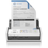 Brother ADS-1800W - Scanner sans fil, compact et portable, Scanner à feuilles Gris, compact et portable, 215,9 x 355,6 mm, 600 x 600 DPI, 1200 x 1200 DPI, 30 ppm, Scanner ADF, Blanc