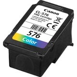 Canon CL-576 cartouche d'encre 1 pièce(s) Original Rendement standard Cyan, Magenta, Jaune Rendement standard, Cyan, Magenta, Jaune, 6,2 ml, 1 pièce(s), 100 pages, Paquet unique