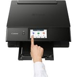 Canon PIXMA TS8750 Jet d'encre A4 4800 x 1200 DPI Wifi, Imprimante multifonction Noir, Jet d'encre, Impression couleur, 4800 x 1200 DPI, Copie couleur, A4, Noir