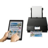 Canon PIXMA TS8750 Jet d'encre A4 4800 x 1200 DPI Wifi, Imprimante multifonction Noir, Jet d'encre, Impression couleur, 4800 x 1200 DPI, Copie couleur, A4, Noir