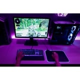 Cooler Master Gaming MP750 Tapis de souris de jeu Noir, Violet, Tapis de souris gaming Noir, Noir, Violet, Monochromatique, Coton, Plastique, Caoutchouc, Alimenté par port USB, Base antidérapante, Tapis de souris de jeu