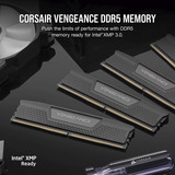 Corsair 128 Go DDR5-6400 (2x 64 Go) mémoire vive Noir, CMH128GX5M2B6400C42, XMP 3.0