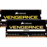 Corsair Kit 32 Go DDR4-2400, Mémoire vive Noir, CMSX32GX4M2A2400C16, Vengeance