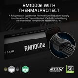 Corsair RM1000e (3rd Gen) alimentation modulaire 1000 watt Noir, 1x 12V-2x6, 4x PCIe