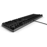 Das Keyboard clavier Noir, Layout États-Unis, Cherry MX Low Profile Red