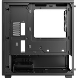 DeepCool CC350 4F boîtier midi tower Noir | 3x USB-A | RGB | Verre trempé