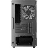 DeepCool CC350 4F boîtier midi tower Noir | 3x USB-A | RGB | Verre trempé