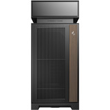 DeepCool CL660 boîtier midi tower Noir/bois | 2x USB-A | 1x USB-C | RGB | Verre Trempé