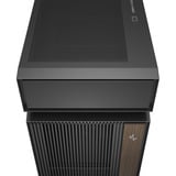 DeepCool CL660 boîtier midi tower Noir/bois | 2x USB-A | 1x USB-C | RGB | Verre Trempé