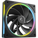 DeepCool CL660 boîtier midi tower Noir/bois | 2x USB-A | 1x USB-C | RGB | Verre Trempé