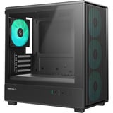 DeepCool  boîtier midi tower Noir | 3x USB-A | Window