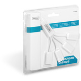 Digitus DA-70216, Hub USB Blanc