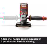 EINHELL TE-AG 18/115-2 Li - Solo, Meuleuse d'angle Rouge/Noir