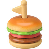 EPOCH Sylvanian Families - Stand mobile de hamburgers avec figurine, Jouets de construction 
