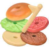 EPOCH Sylvanian Families - Stand mobile de hamburgers avec figurine, Jouets de construction 