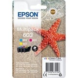 Epson Multipack 3-colours 603 Ink, Encre Rendement standard, 2,4 ml, 130 pages, 1 pièce(s), Multi pack