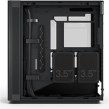 Fractal Design Define One Dark TG Light Tint boîtier midi tower Noir | 2x USB-A | 1x USB-C | Window
