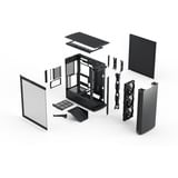 Fractal Design Define One boîtier midi tower Noir | 2x USB-A | 1x USB-C | Window