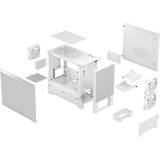 Fractal Design Design Pop Mini Air RGB White TG Clear Tint, Boîtier PC Blanc