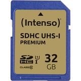 Intenso 32GB SDHC 32 Go UHS-I Classe 10, Carte mémoire 32 Go, SDHC, Classe 10, UHS-I, 90 Mo/s, Class 1 (U1)