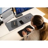 Kensington Pro Fit Ergo KB675 EQClavier compact rechargeable Noir, Layout DE, Sans clé (80 - 87%), Avec fil &sans fil, USB + RF Wireless + Bluetooth, Clavier à membrane, AZERTY, Noir