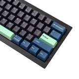 Keychron T7-DE, Keycaps Bleu-gris/néon vert