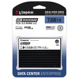 Kingston 7,68TB DC3000ME U.2 PCIe 5.0 NVMe TCG Opal Enterprise SSD 68TB DC3000ME U.2 PCIe 5.0 NVMe TCG Opal Enterprise SSD, 7,68 To, U.2, 14000 Mo/s