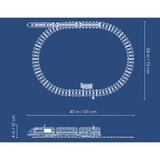 LEGO City - Le train de passagers télécommandé, Jouets de construction 60197