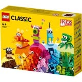 LEGO Classic - Monstres Créatifs, Jouets de construction 11017