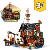 LEGO Creator 3-en-1 - Le bateau pirate, Jouets de construction 31109