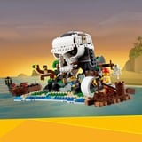 LEGO Creator 3-en-1 - Le bateau pirate, Jouets de construction 31109