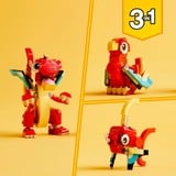 LEGO Creator 3-en-1 - Le dragon rouge, Jouets de construction 31145