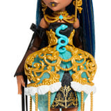 Mattel Monster High-Poupée Cleo De Nile Monstrueux Anniversaire Poupée mannequin, Femelle, 4 an(s), Garçon/Fille, 290 mm, 250 g