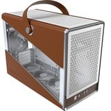 Montech Heritage 30 Pro boîtier mini tower Blanc/Marron | 2x USB-A | 1x USB-C | Window