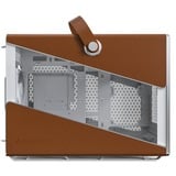 Montech Heritage 30 Pro boîtier mini tower Blanc/Marron | 2x USB-A | 1x USB-C | Window